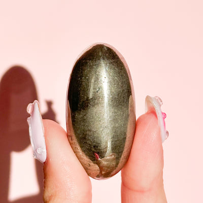 Apache Gold Shiva Lingam