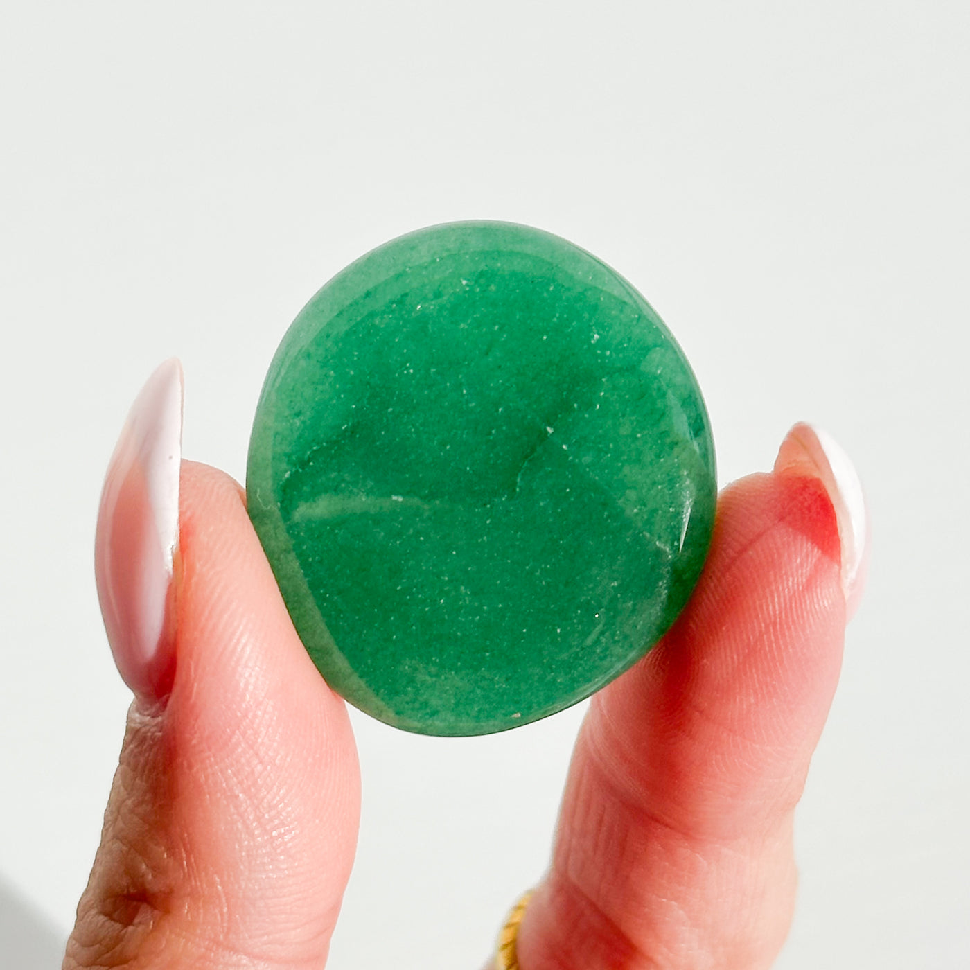 Green Aventurine Flat Stone