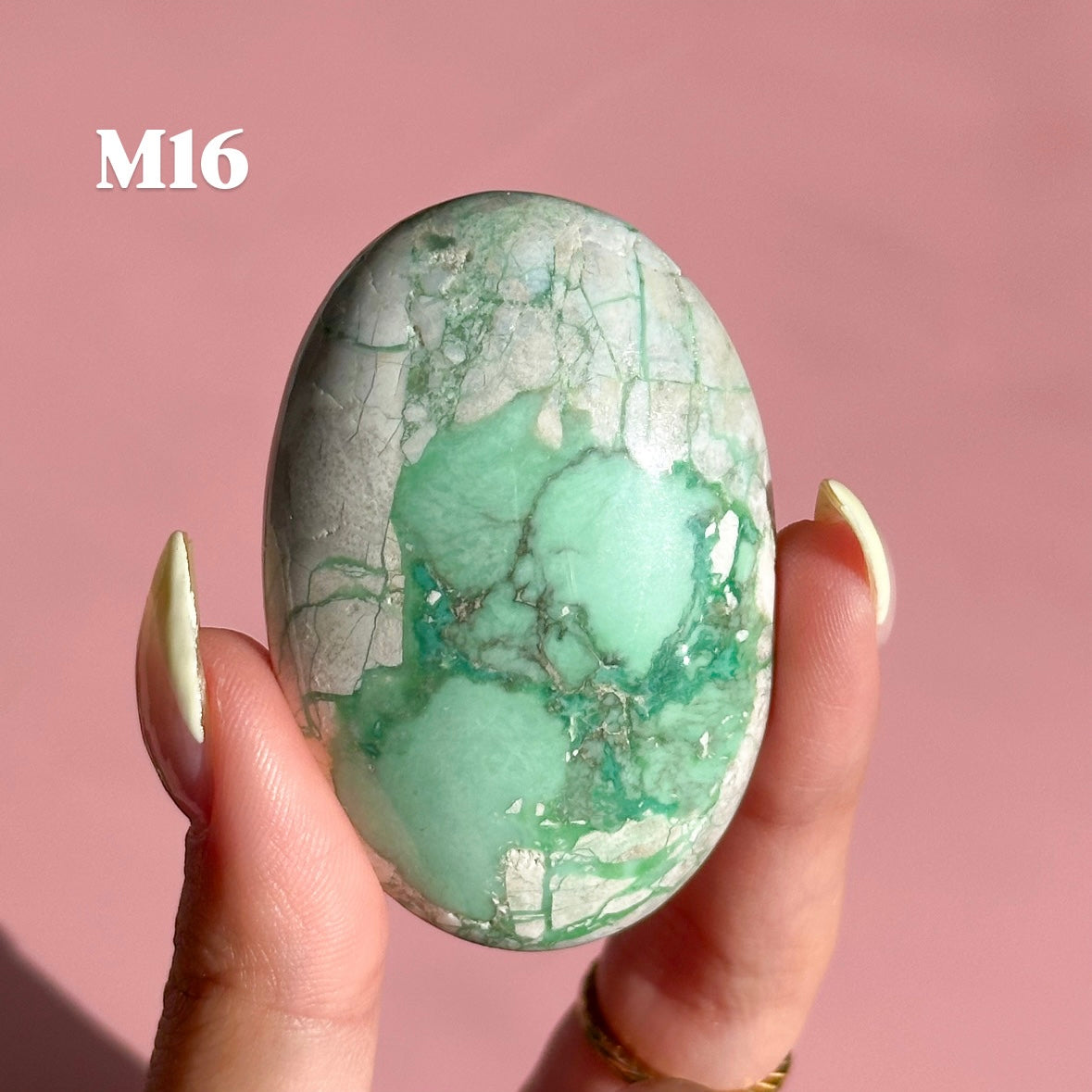 Lucin Variscite Palmstone