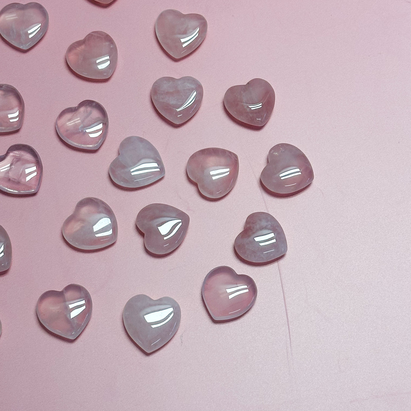 Rose Quartz Mini Heart