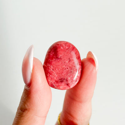 Thulite Mini Flat Stone