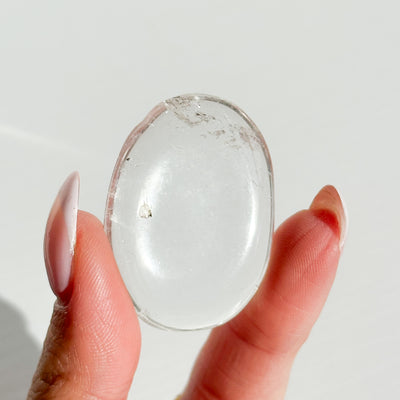 Clear Quartz Mini Flat Stone