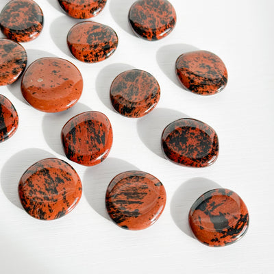 Mahogany Obsidian Flat Stone - MINI