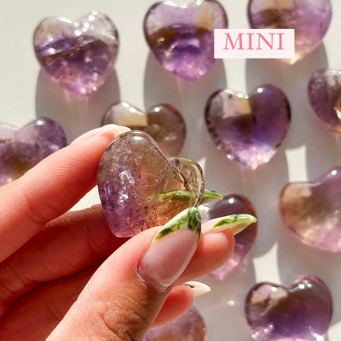 Ametrine Heart