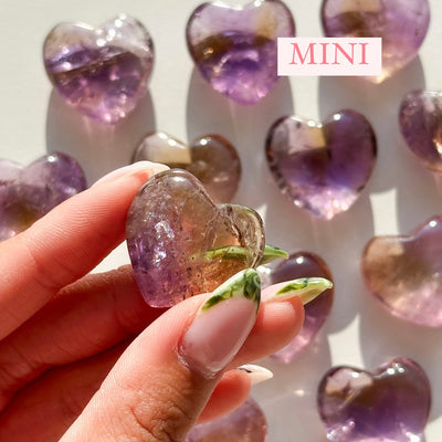 Ametrine Heart