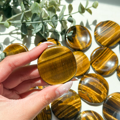 Tiger Eye Worry Stone