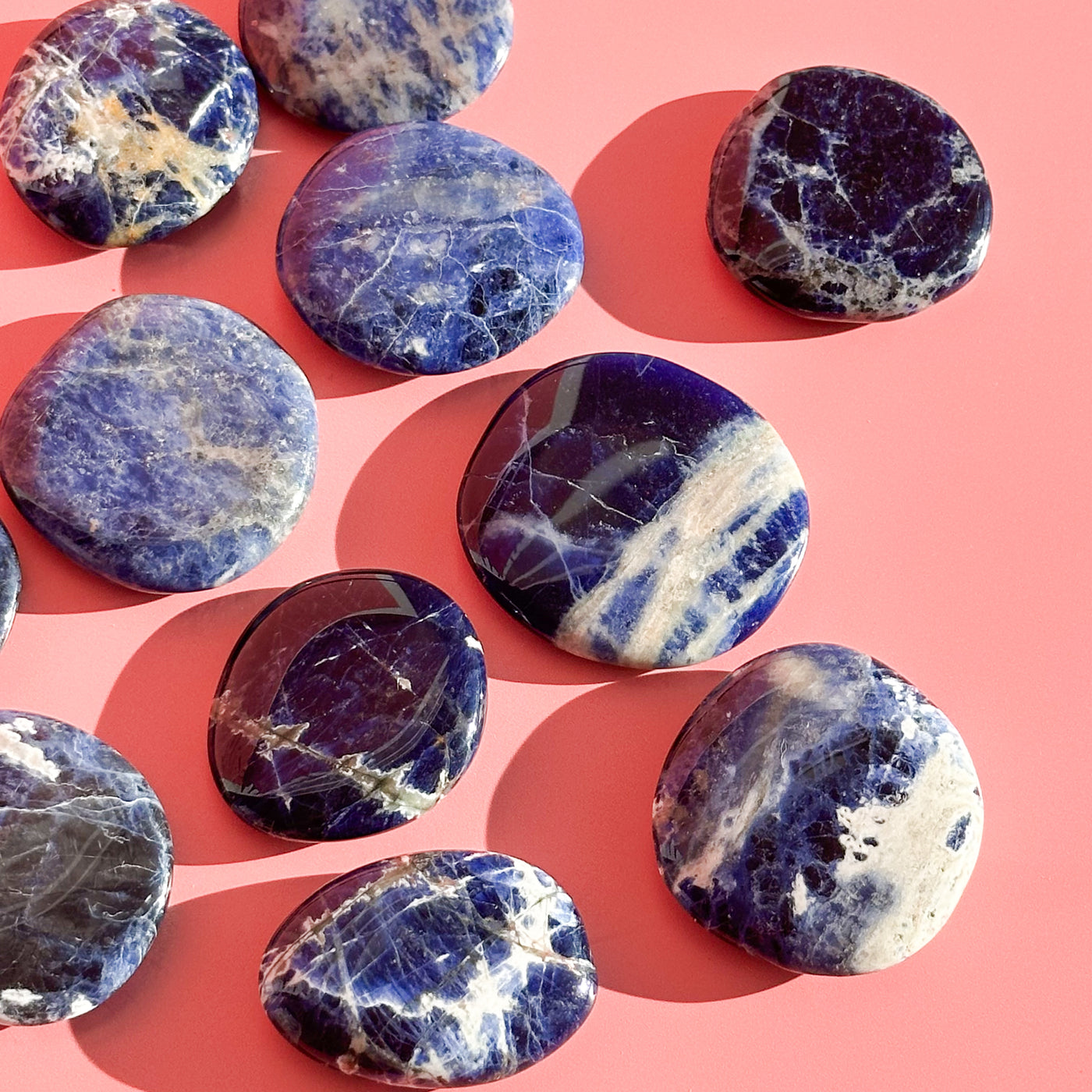 Sodalite Flat Stone