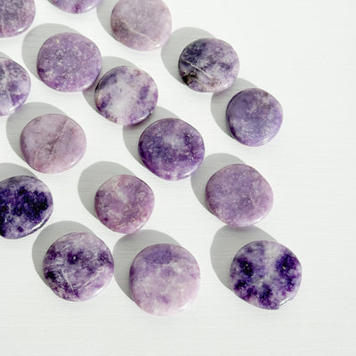 Lepidolite Flat Stone