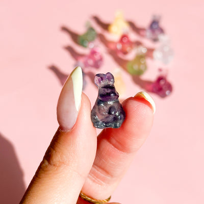 Fluorite Mini Bunny