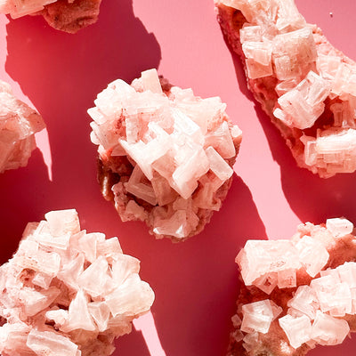 Pink Halite Cluster SMALL