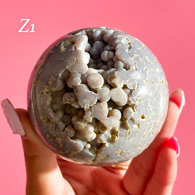 Grape Agate Sphere