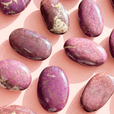 Purpurite Palmstone