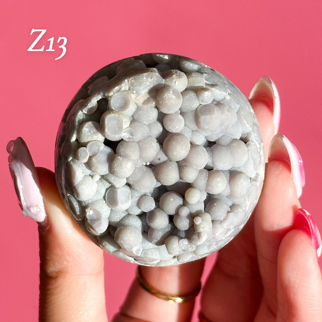 Grape Agate Sphere