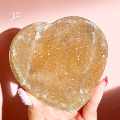 Druzy Amethyst Heart from Brazil