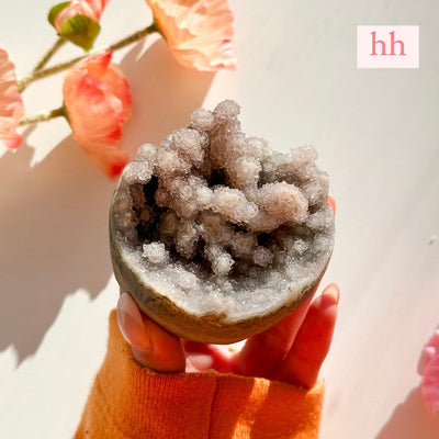 Druzy Amethyst Cupcake