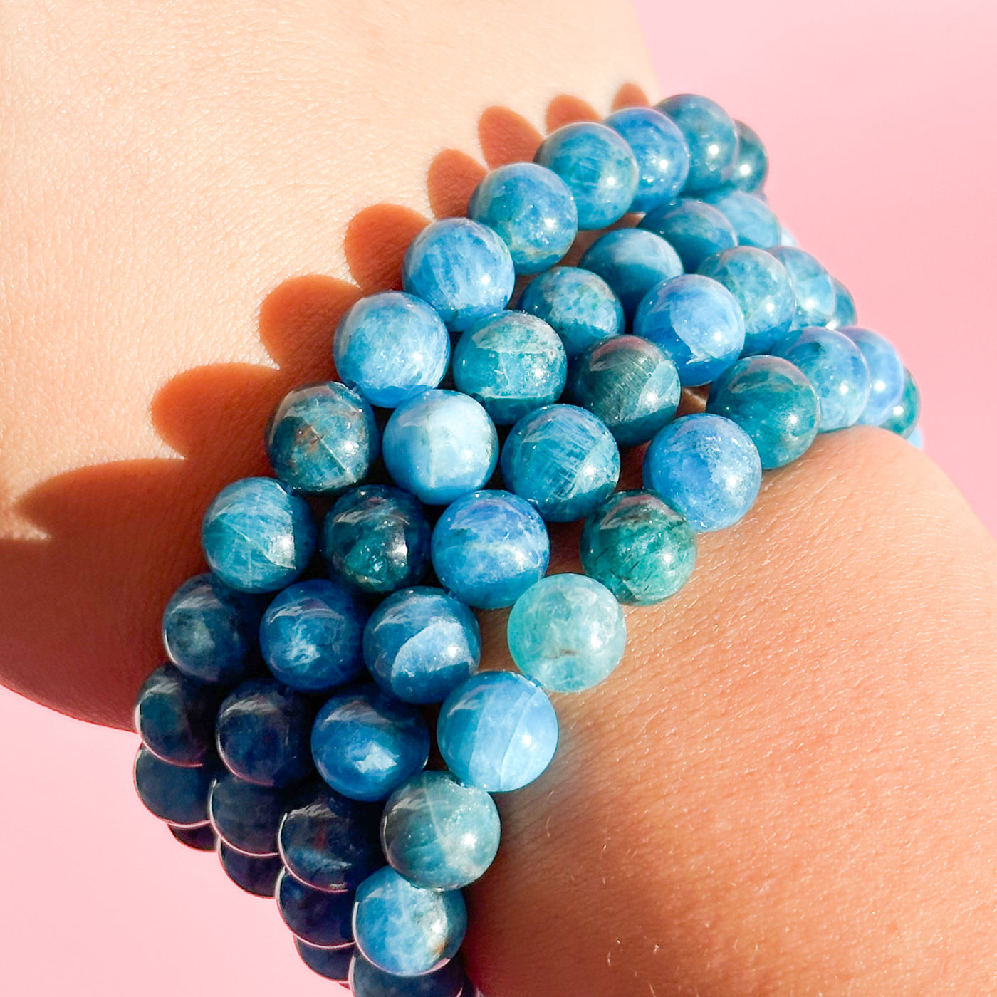 Blue Apatite Bracelet