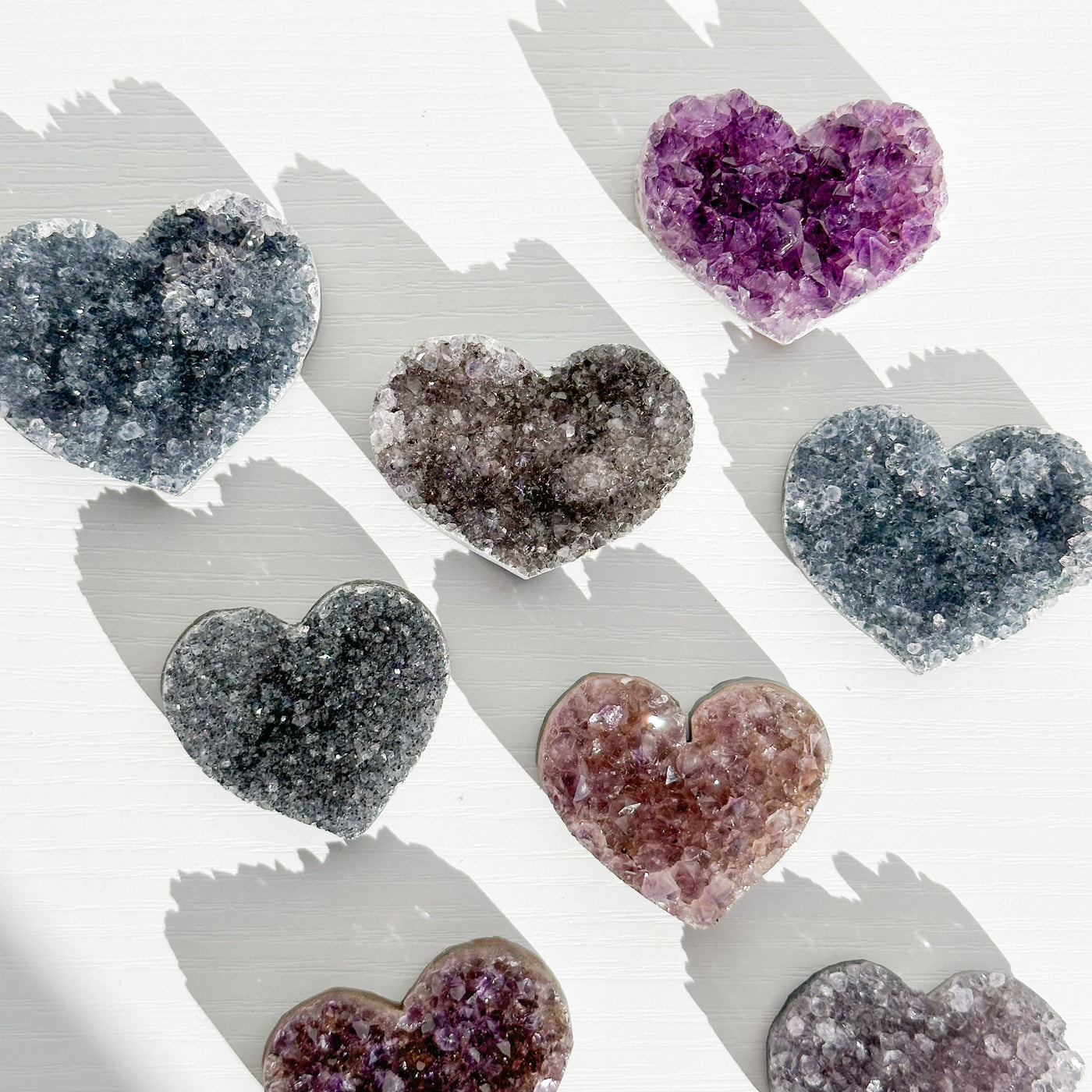 Amethyst Heart Cluster Small