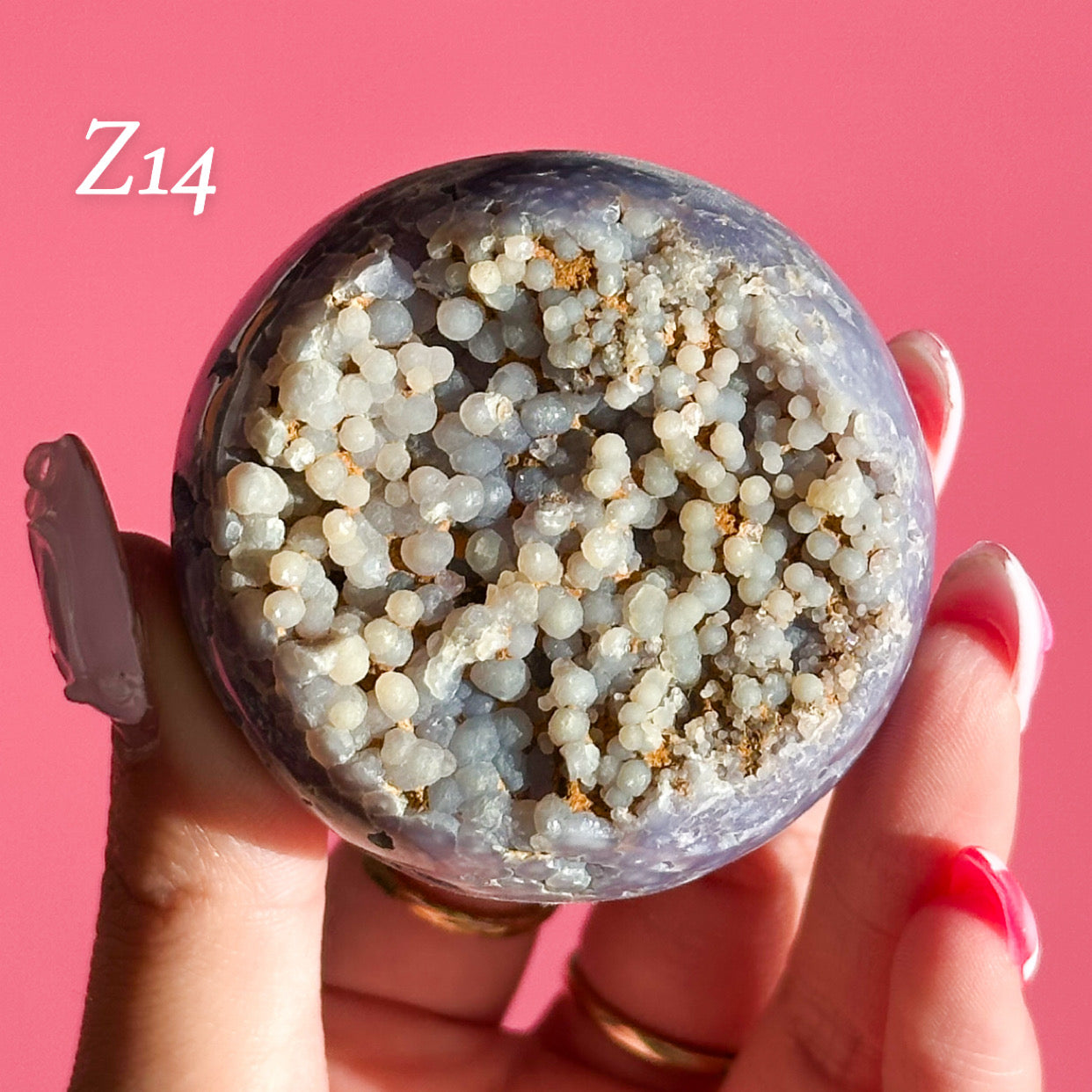 Grape Agate Sphere