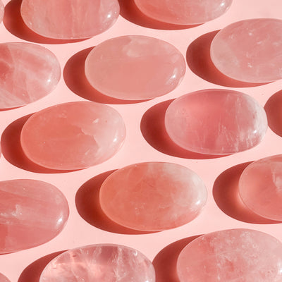 Rose Quartz Small Palmstone
