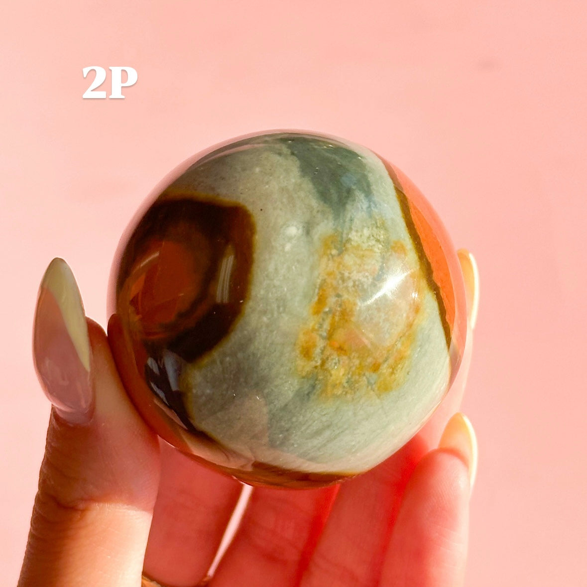 Polychrome Jasper Sphere