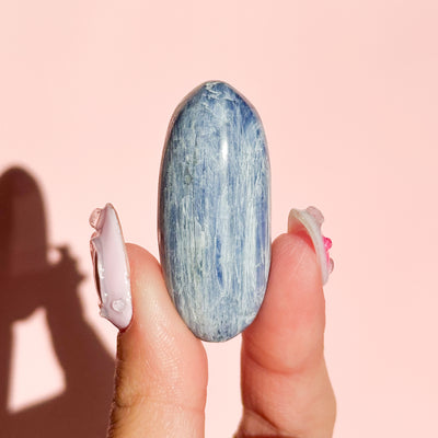 Blue Kyanite Shiva Lingam