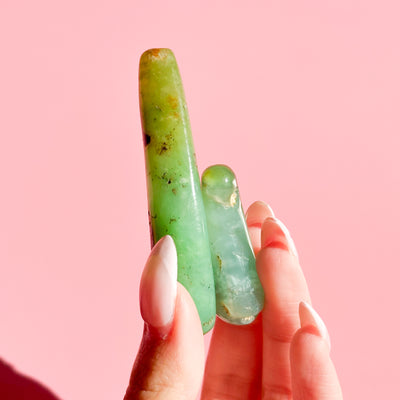 Chrysoprase Tumbled Wand