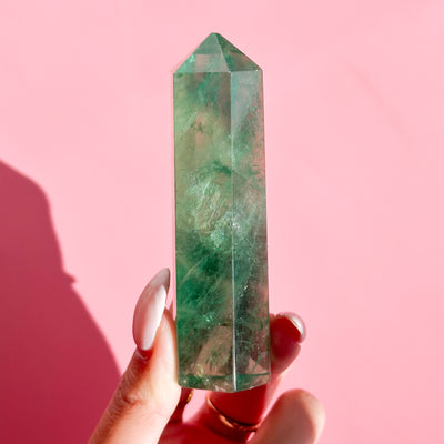 Green Fluorite Tower SMALL