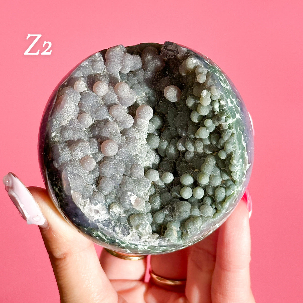 Grape Agate Sphere