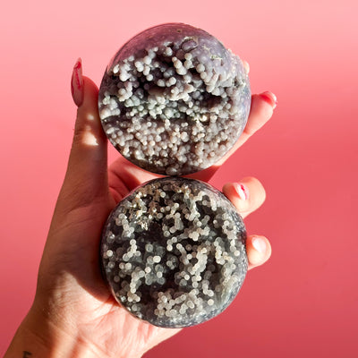 Grape Agate Sphere