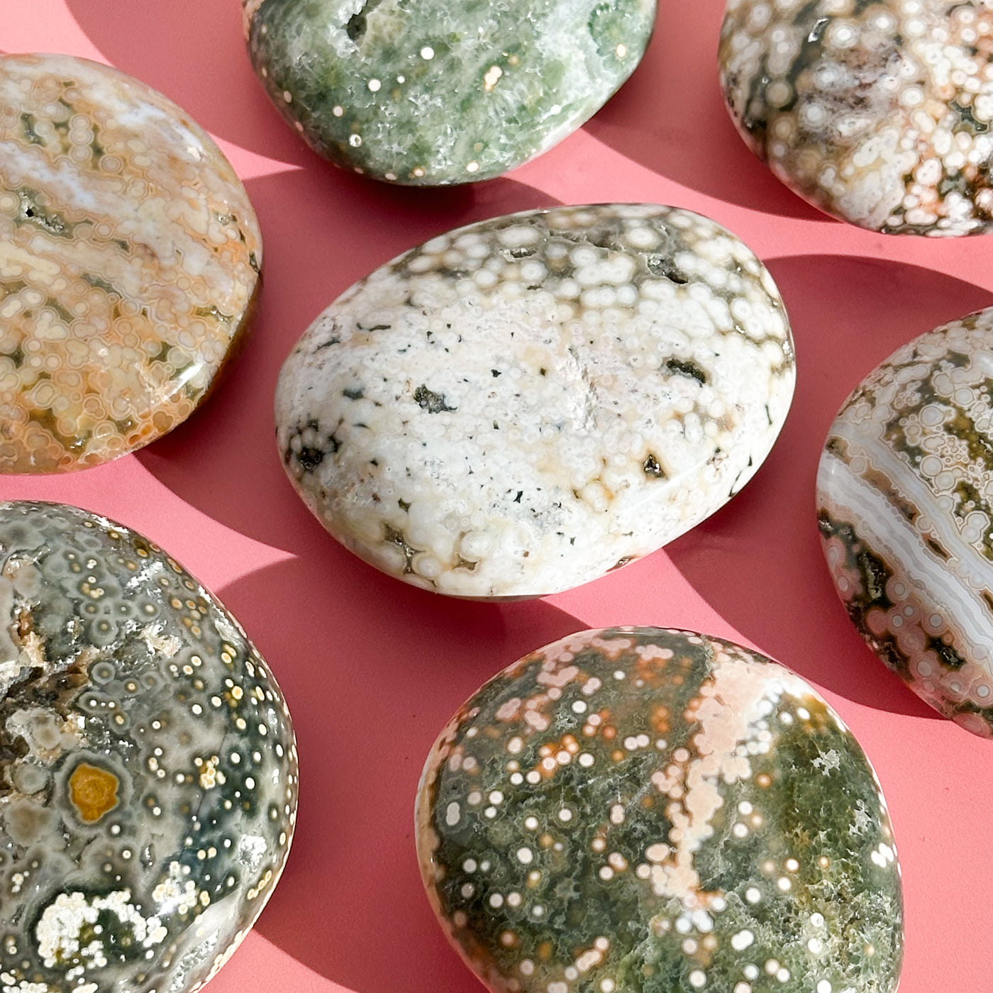 Ocean Jasper Palmstone