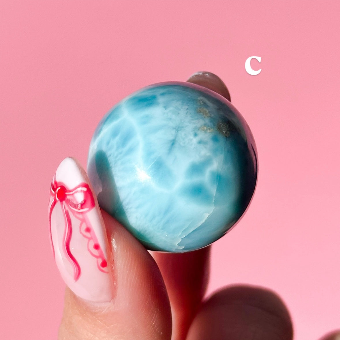 Larimar Sphere