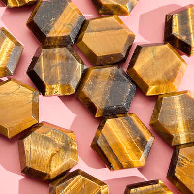 Tiger Eye Hexagon