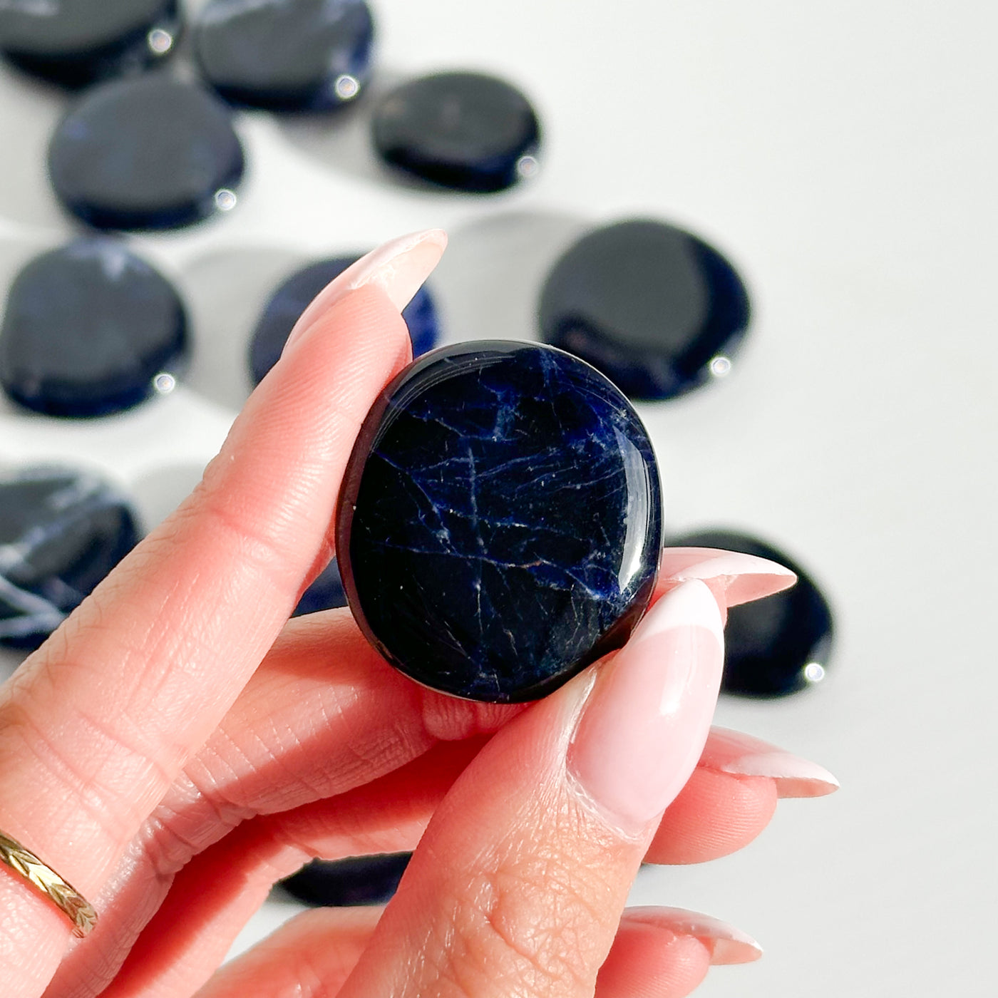 Sodalite Flat Stone - MINI