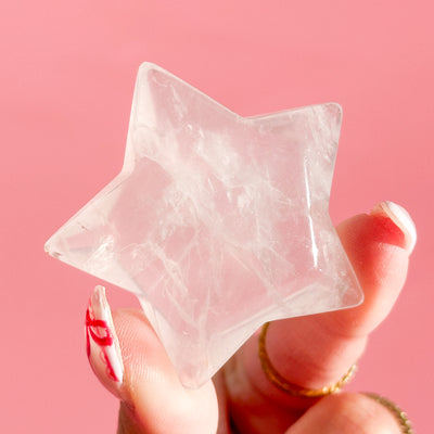 Rose Quartz Star