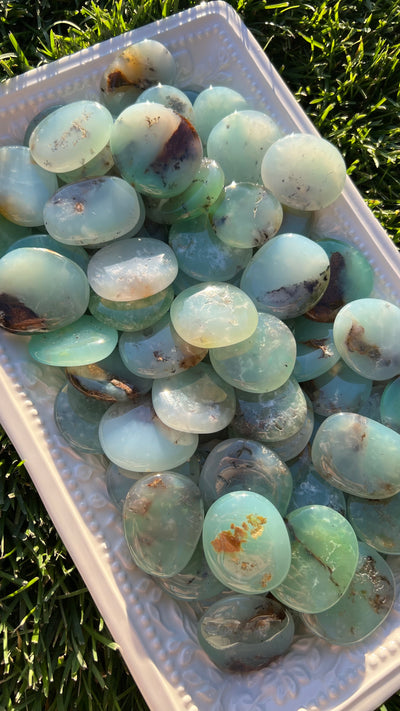 Chrysoprase Flat Stone