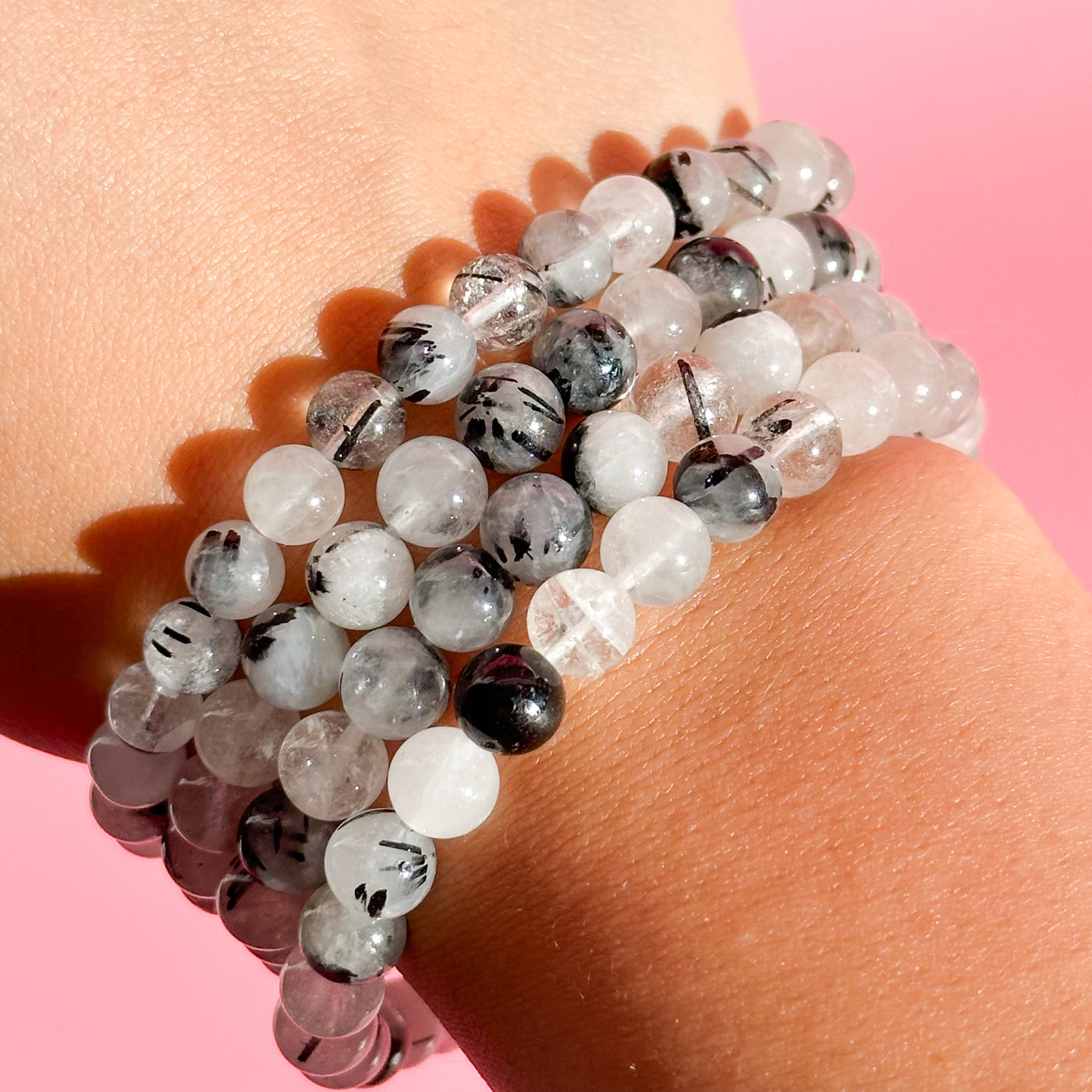 Tourmalated Quartz Bracelet