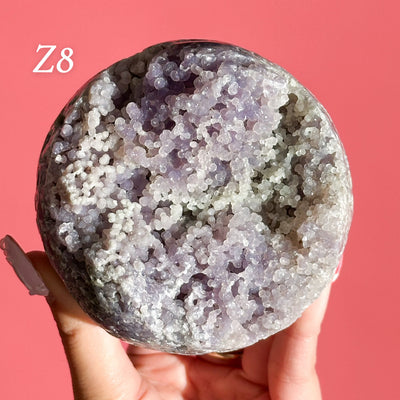 Grape Agate Sphere