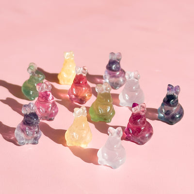 Fluorite Mini Bunny