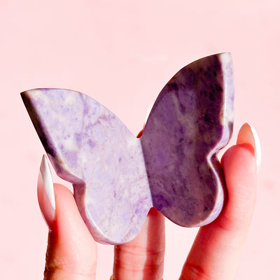 Purple Jade Butterfly