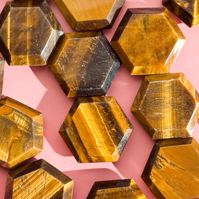 Tiger Eye Hexagon