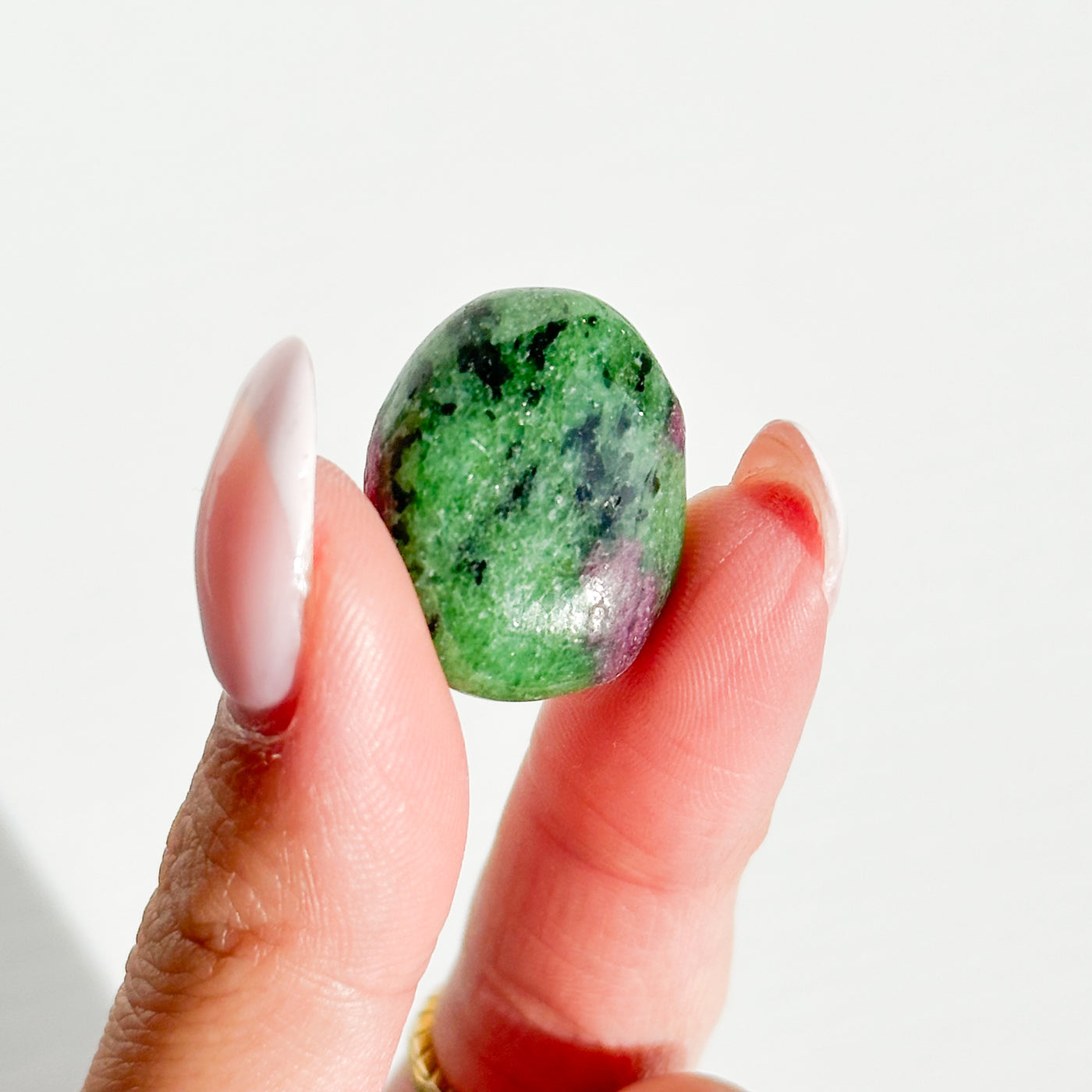 Ruby in Zoisite Mini Flat Stone