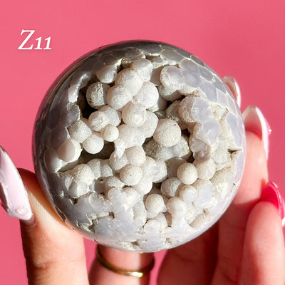 Grape Agate Sphere
