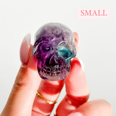 Fluorite Skull