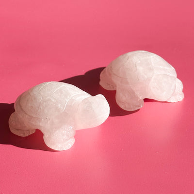 Rose Quartz Turtle