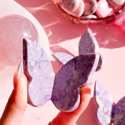 Purple Jade Butterfly