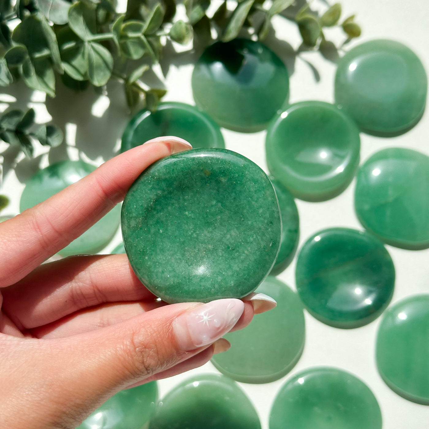 Green Aventurine Worry Stone