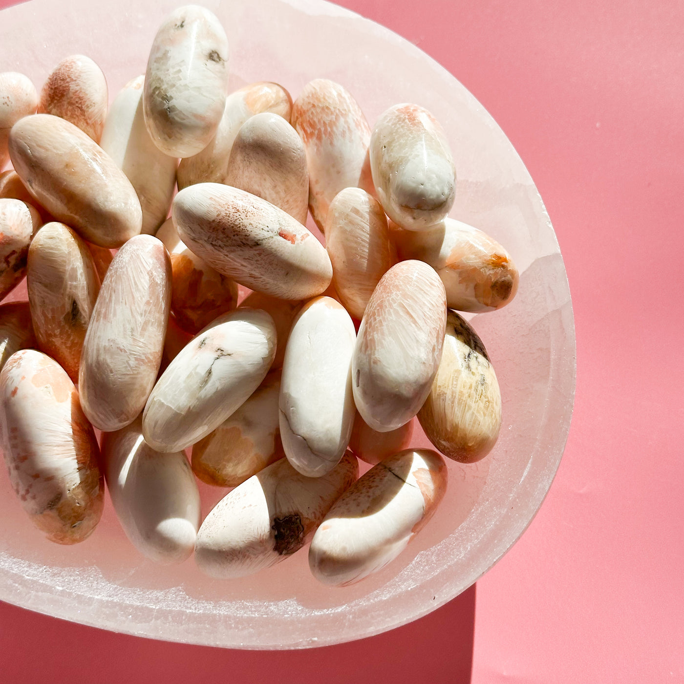 Pink Scolecite Lingam