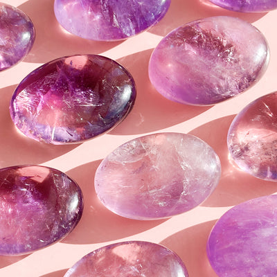Amethyst Palmstone