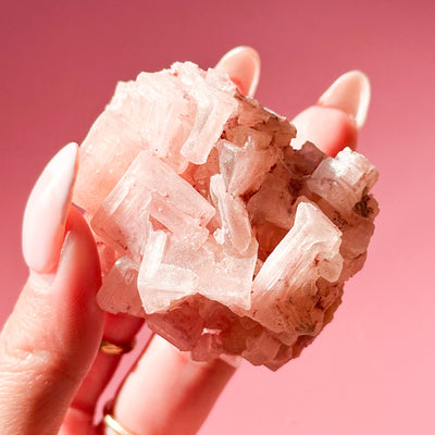 Pink Halite Cluster SMALL