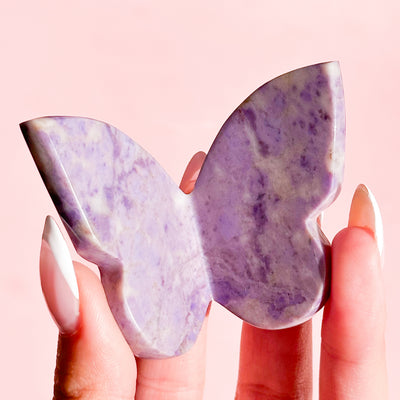 Purple Jade Butterfly